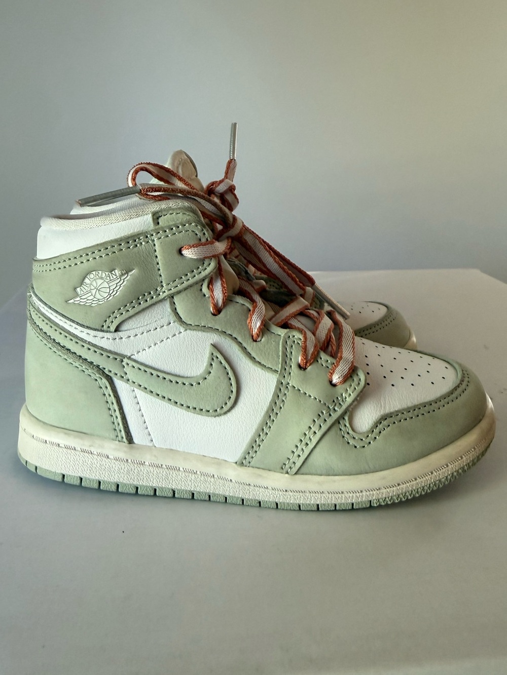 Jordan 1 High OG Seafoam Toddler Size: 9 Used #Lux-K-SH